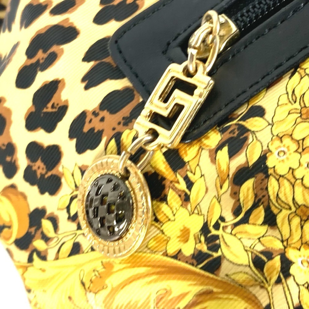 Versace Leopard Print Backpack, Leather, Women's,… - image 8